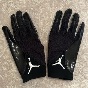 Brand New Nike Jordan Football Gloves Vapor Knit 4.0 Flexible Stretch Black